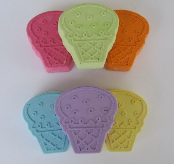 Items similar to Ice Cream Chalk Set of Six on Etsy