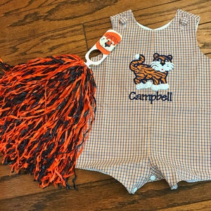 Collegiate Baby Jungen Kleinkind Jon Jon Strampler, College Maskottchen Blase Anzug Strampler