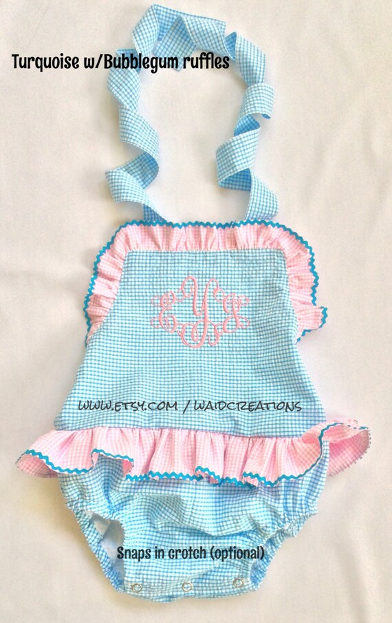baby bathing suit with snaps