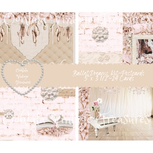 Kit Rêves de ballet-Cartes postales