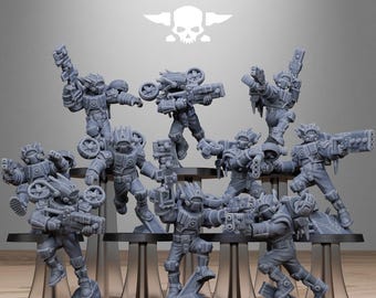 Guardias del Cielo de Tarion - Figuras de la Forja de la Estación