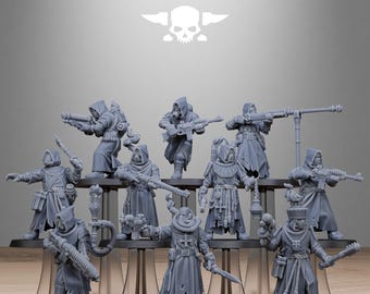 Scavenger Sanctum Infanterie - Station Forge Figuren