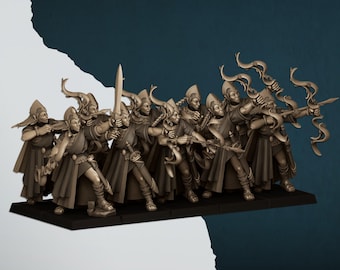 Egeïsche meisjes met strikken - Highlands Miniatures