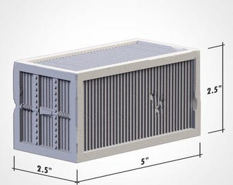 Container - Set van 4 - Klassieke ruïnes WTC Set 02 - TXARLI FABRIEK
