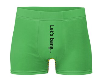SAMBA DO BISPO. After Party. Polyester Spandex Boxer Briefs: Comfortable Stretch Underwear