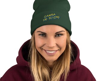 Samba Do Bispo. Performance wear. Embroidered Beanie