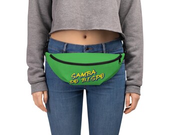 SAMBA DO BISPO. Performance Attire. Polyester Fanny Pack: Water-Resistant Adjustable Waist Bag