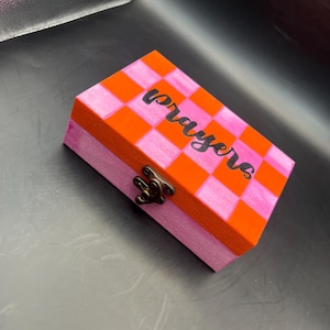 Prayer Box | Storage Box | Note Card Storage