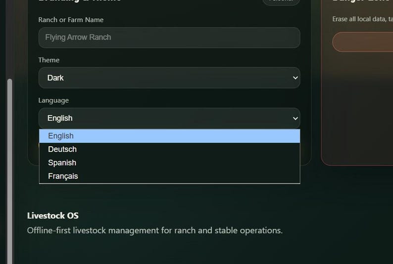 Cattle Record Keeping Excel + Offline Livestock Tracker App | Sheep Horse Herd Management | Ranch Management image 5