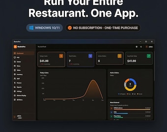 Restaurant Management Software with POS, Kitchen Display, QR Menu & Waiter App | Digital Download