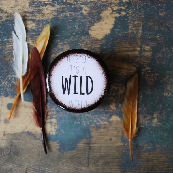 Oh, Baby It's A Wild World - Jewelry storage - Ring Box