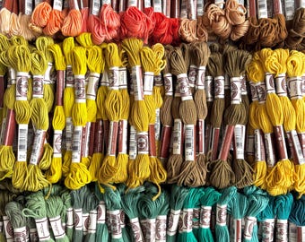 DMC Tapestry Threads - Mat Twisted Cotton - 10m - Canvas - Weaving - Braiding - Creation - Creative Hobbies - Made in France - Second-hand