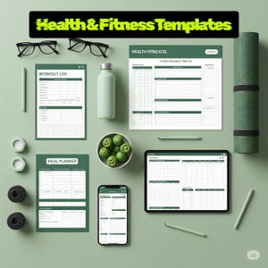 the Health & Fitness templates