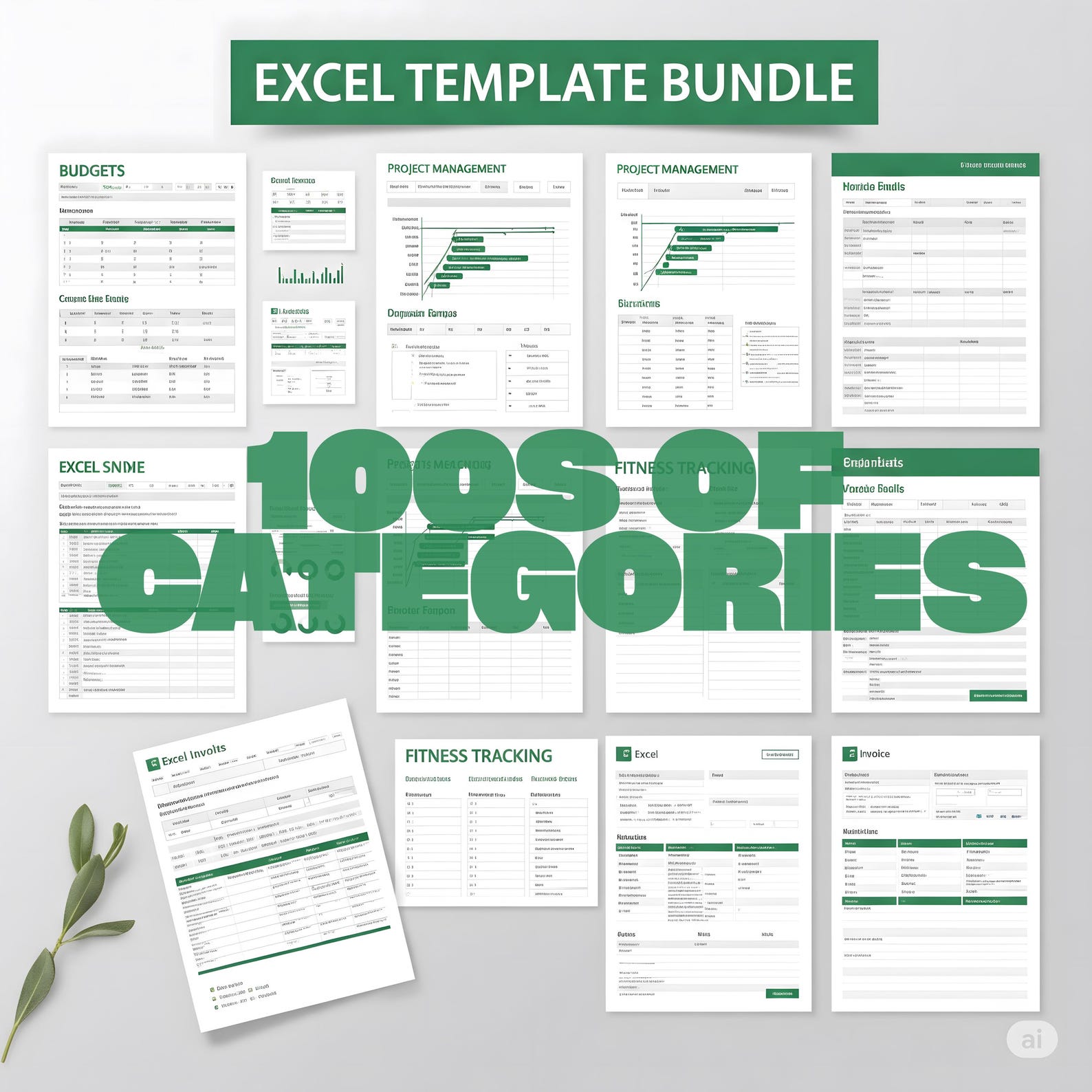 Ultimate Excel Template Bundle 12,500+ Excel Templates, Spreadsheets