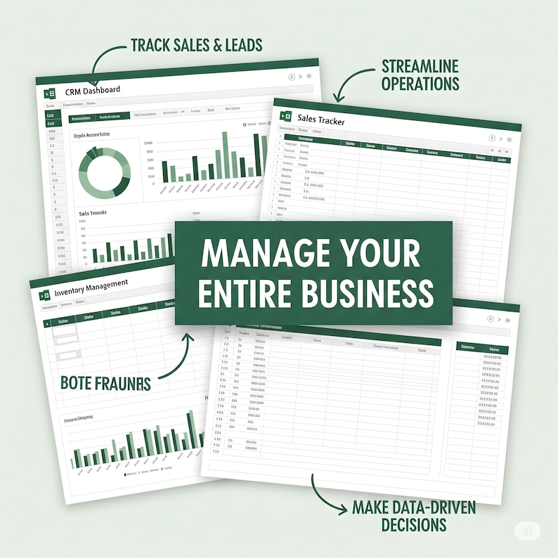 Business Management and CRM Templates
