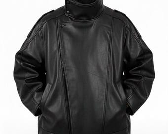 Unisex Black Sheep Leather Jacket