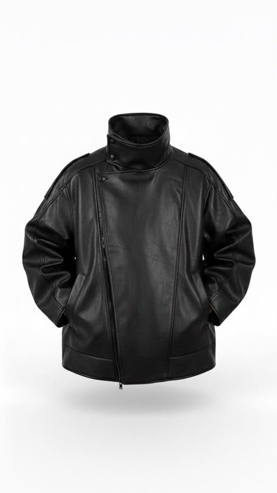 Unisex Black Sheep Leather Jacket