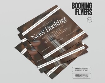 Lash Appointment Flyer Template Editable Canva Booking Sheet Lash Tech Printable Book Now Flyer Salon Marketing Beauty Business Design