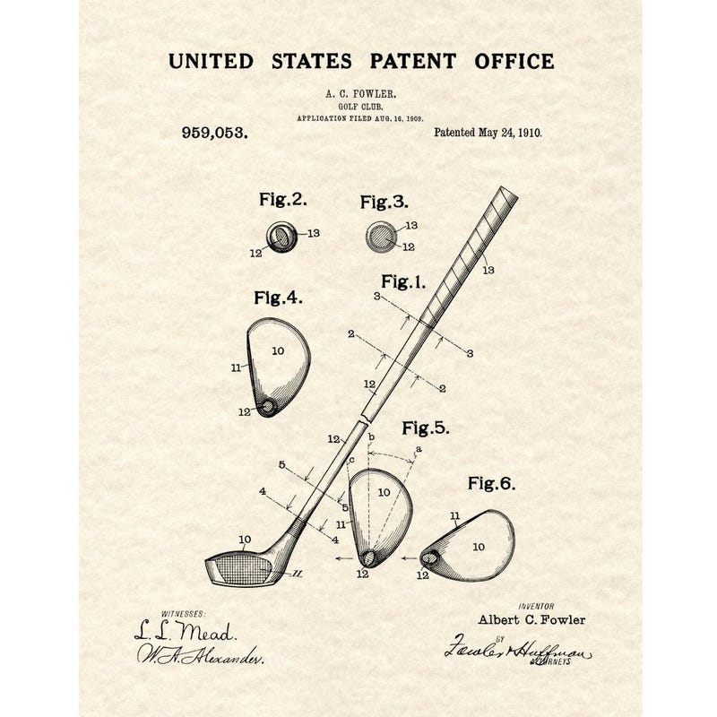 Golf Club Nostalgia - Etsy