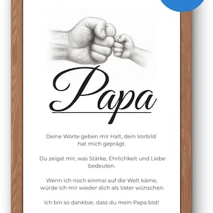 Father's Day Card for Dad | Printable Card with Saying | Gift for Father | Dad Poem | Digital File for Printing