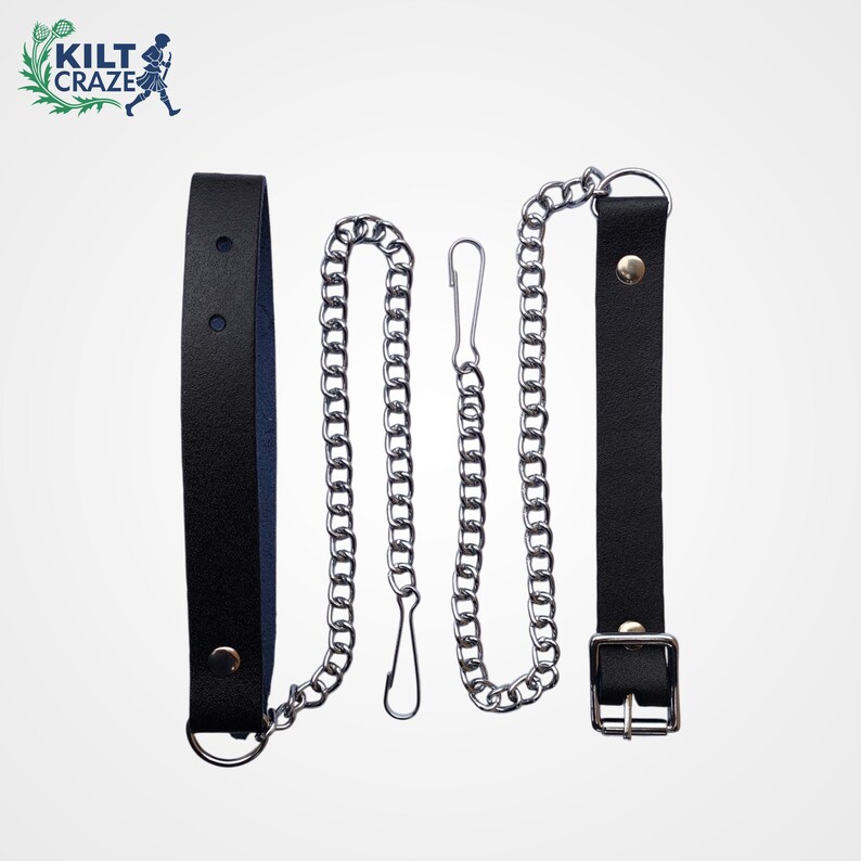 Sporran Chain Belt Leather
