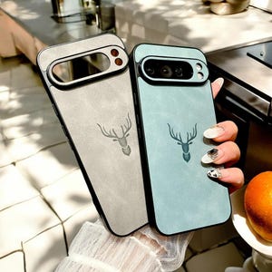 Custodia in pelle retrò / Google Pixel 9 Pro / Pixel 8 Pro / Pixel 7 Pro / Pixel 9 / Pixel 8 / Pixel 7 / Pixel 9A / Elegante e protettiva