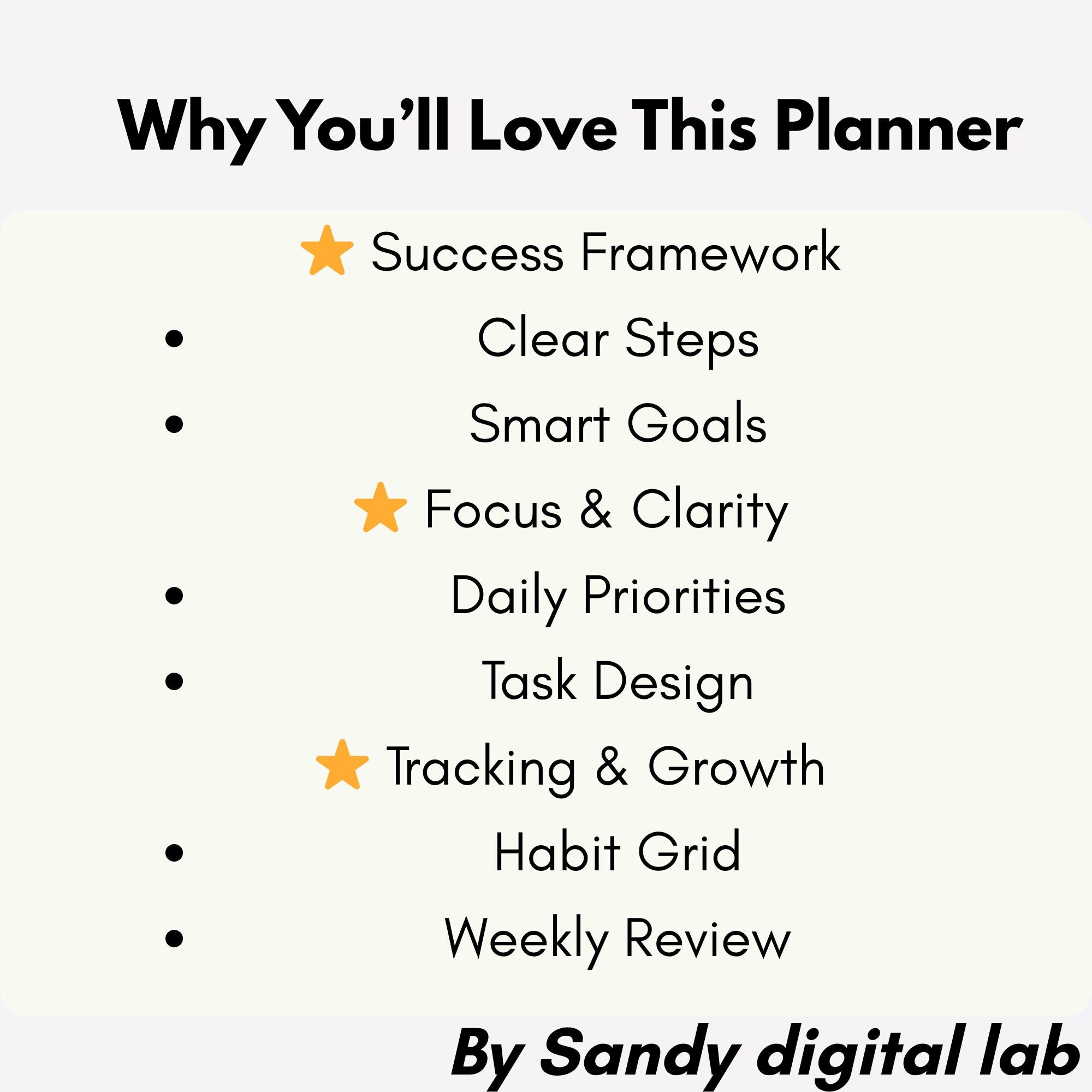 Personal Success Planner Personal & Professional Transformation