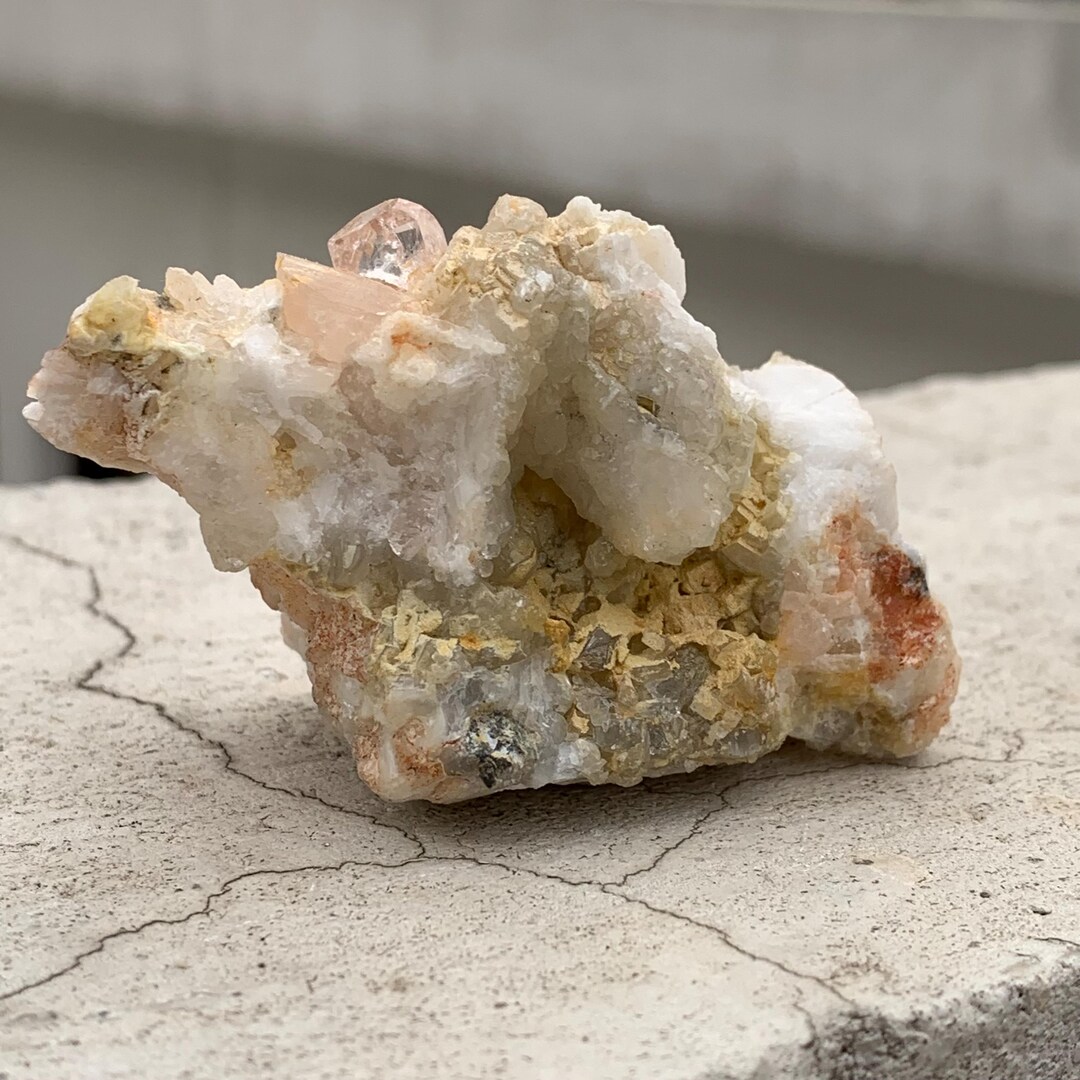 Topaz Crystal Specimen | 86 Gram | Small Cabinet Specimen | Collectible ...