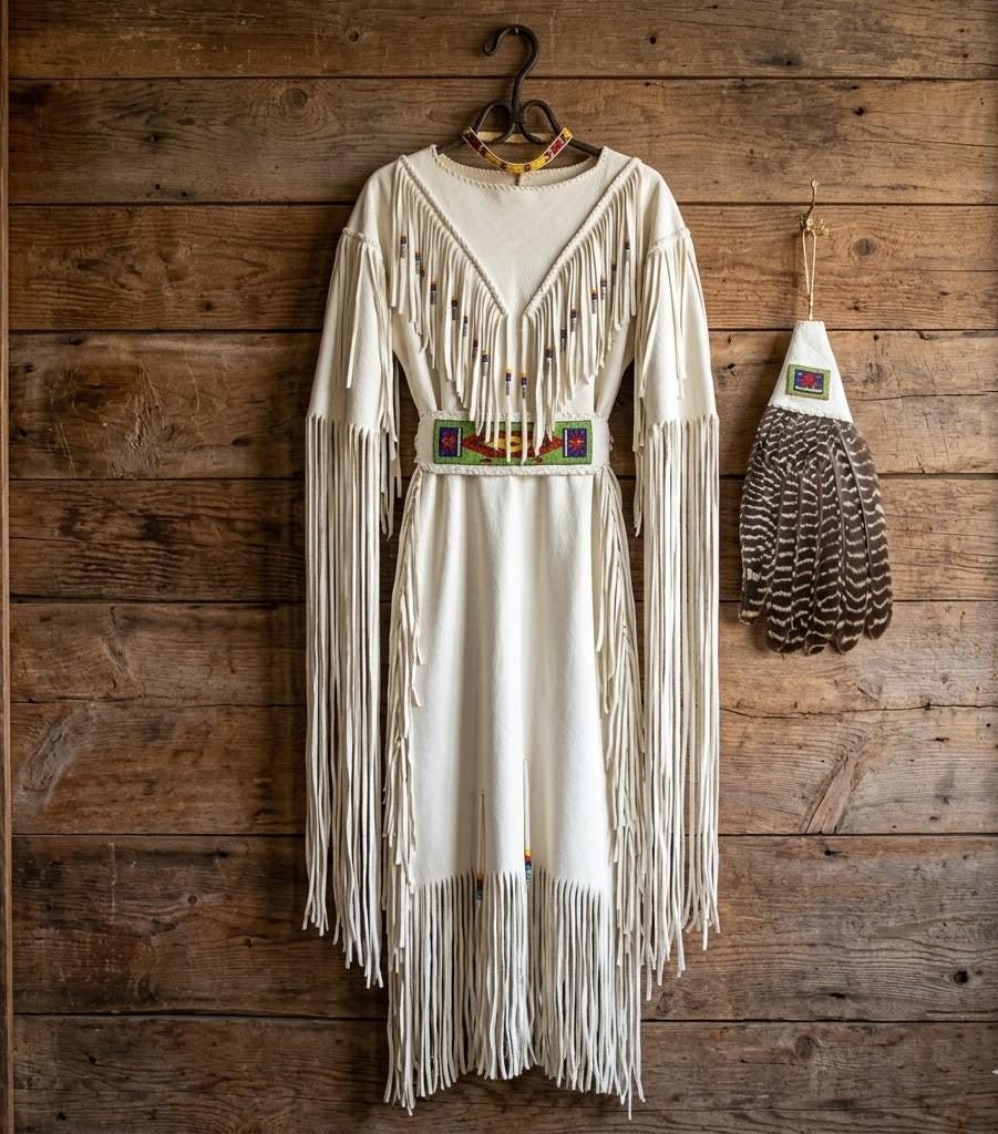 Leather Fringe Dress - Etsy Leather Fringe Dress - Etsy