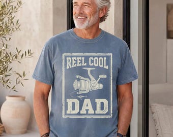 Reel Cool Dad Shirt, Gift for Fishing Dad, Father's Day Gift, Cool Dad's Club, Rad Dad Shirt,Dad Appreciation Gift,Husband Gift,Grandpa Gift