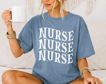 Halloween Nurse Shirt, Pediatric Nurse Shirt, Registered Nurse Shirt, Gift for Nurse, School Nurse Shirt, Student Nurse, Nurse Costume