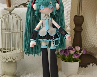 Handgemachte Arcane Miku Puppe, Geschenk, Kunstpuppe