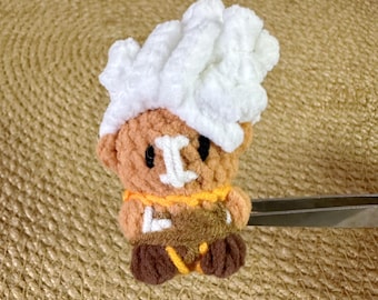 Handmade Crochet Arcane Ekko Plushie | Arcane Ekko Amigurumi | Arcane Ekko