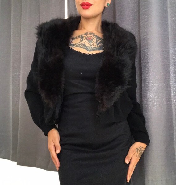 1950s Pinup Black Jacket