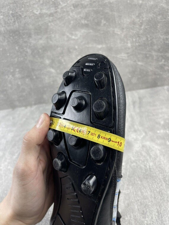 RARE Puma Maradona 1982 vintage football crampons en cuir noir