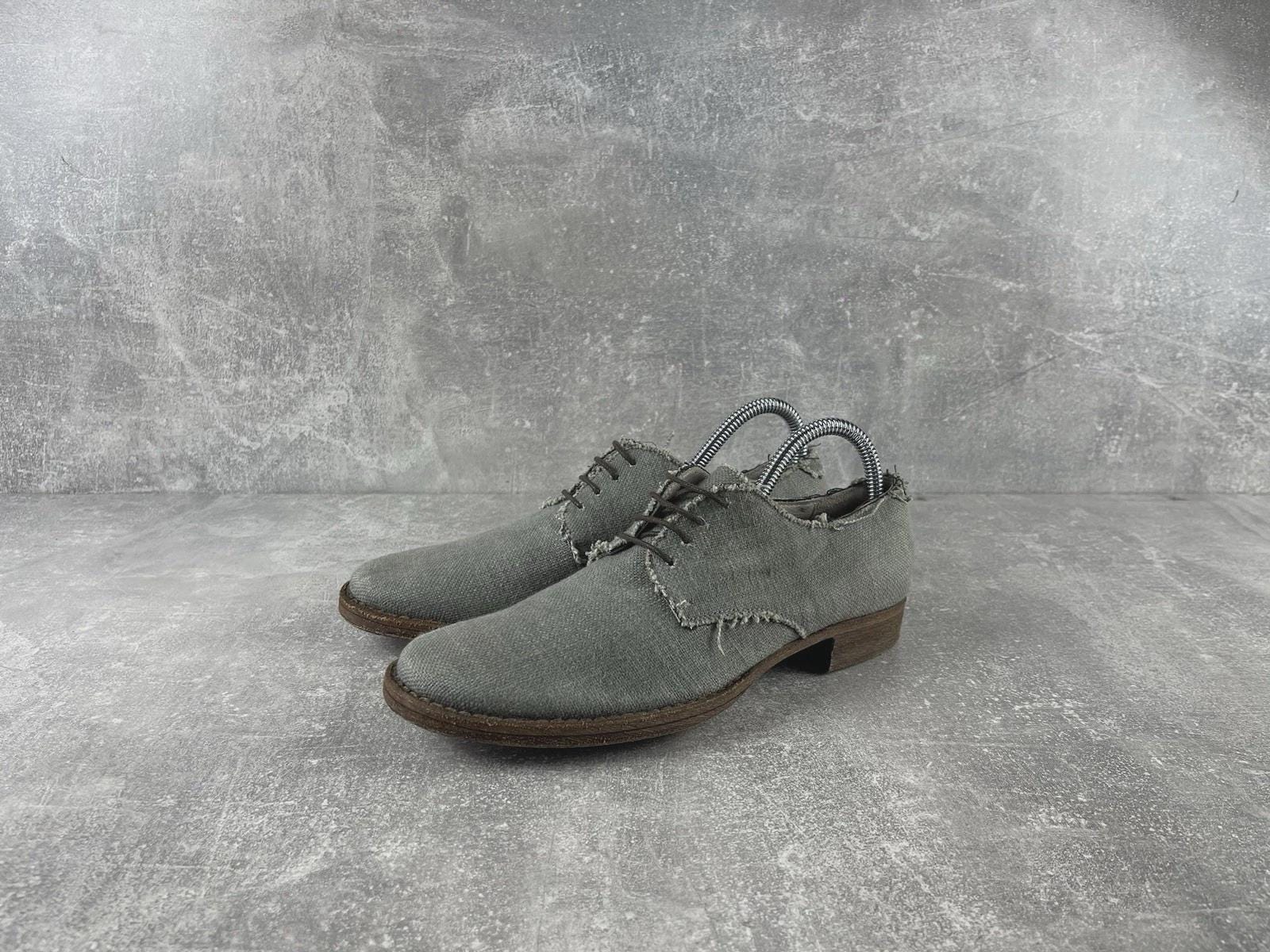Denim Oxford Shoes - Etsy