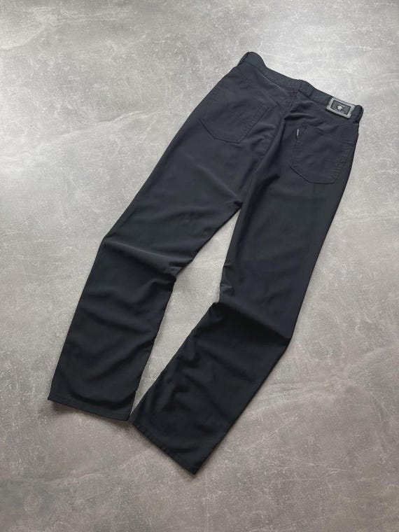 Versace Jeans Couture, Versace Jeans Couture Black Denim Pants Size 36/50 Made in Italy