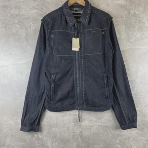Vintage Armani Leather Jacket - Etsy