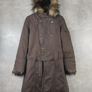 Diesel Fur Coat - Etsy