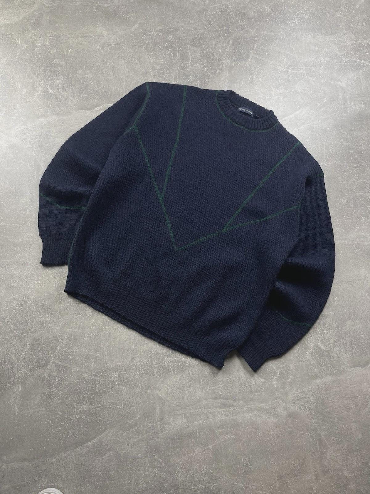 Vintage Armani Sweater 90s - Etsy