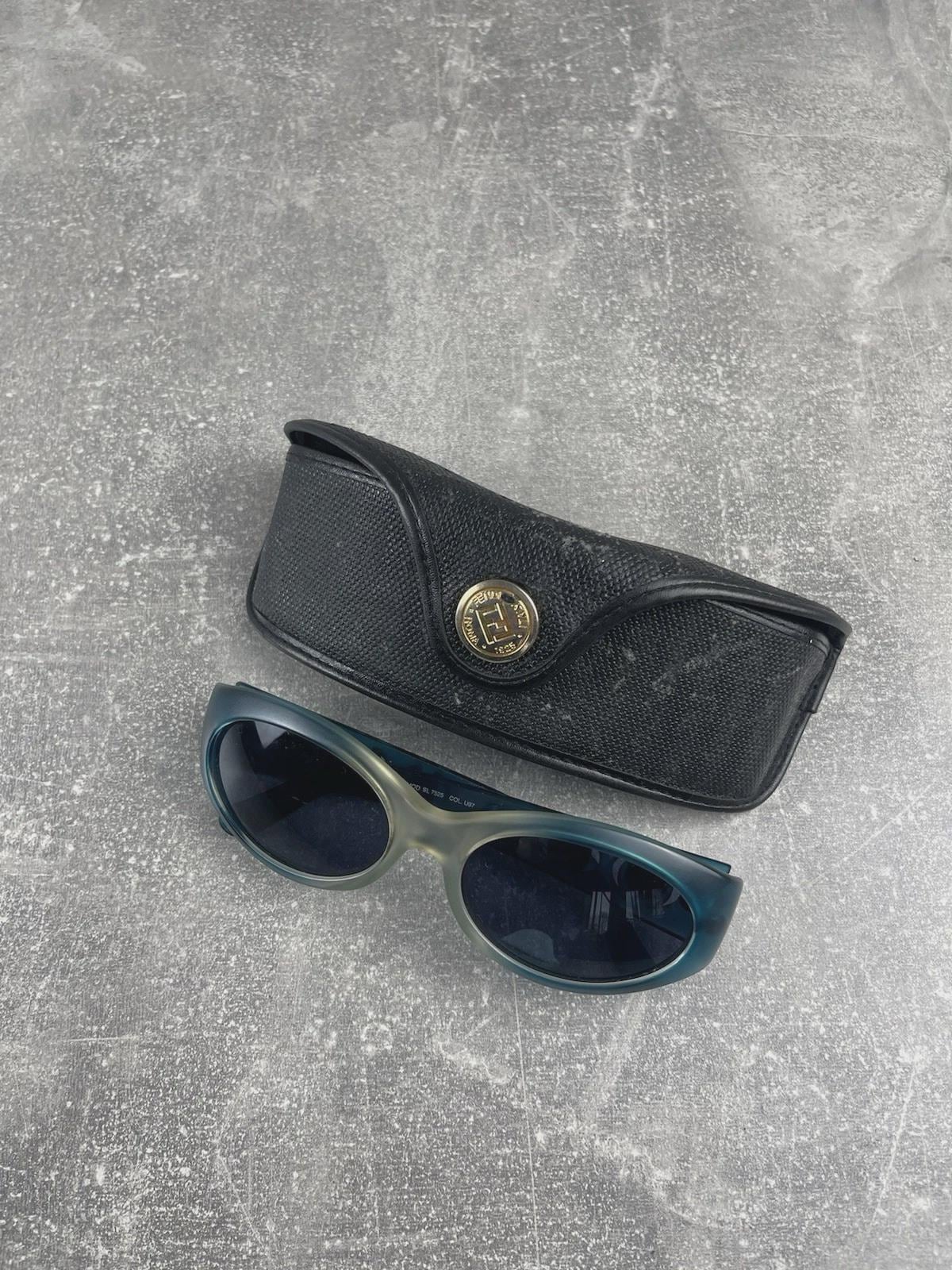 Y2k Sunglasses Fendi - Etsy