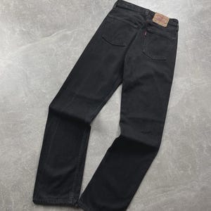 Black Levis 501 Vintage 32 - Etsy