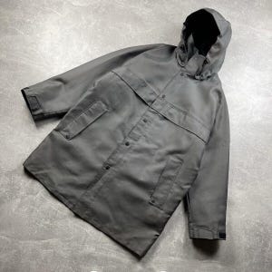 Laft Hand Massimo Osti Archives 80s Italy Gray Lined Vintage Jacket Coat Sz 52 With Tags