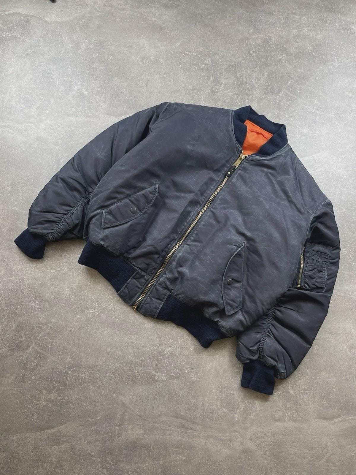 Vintage Ma1 Jacket - Etsy UK