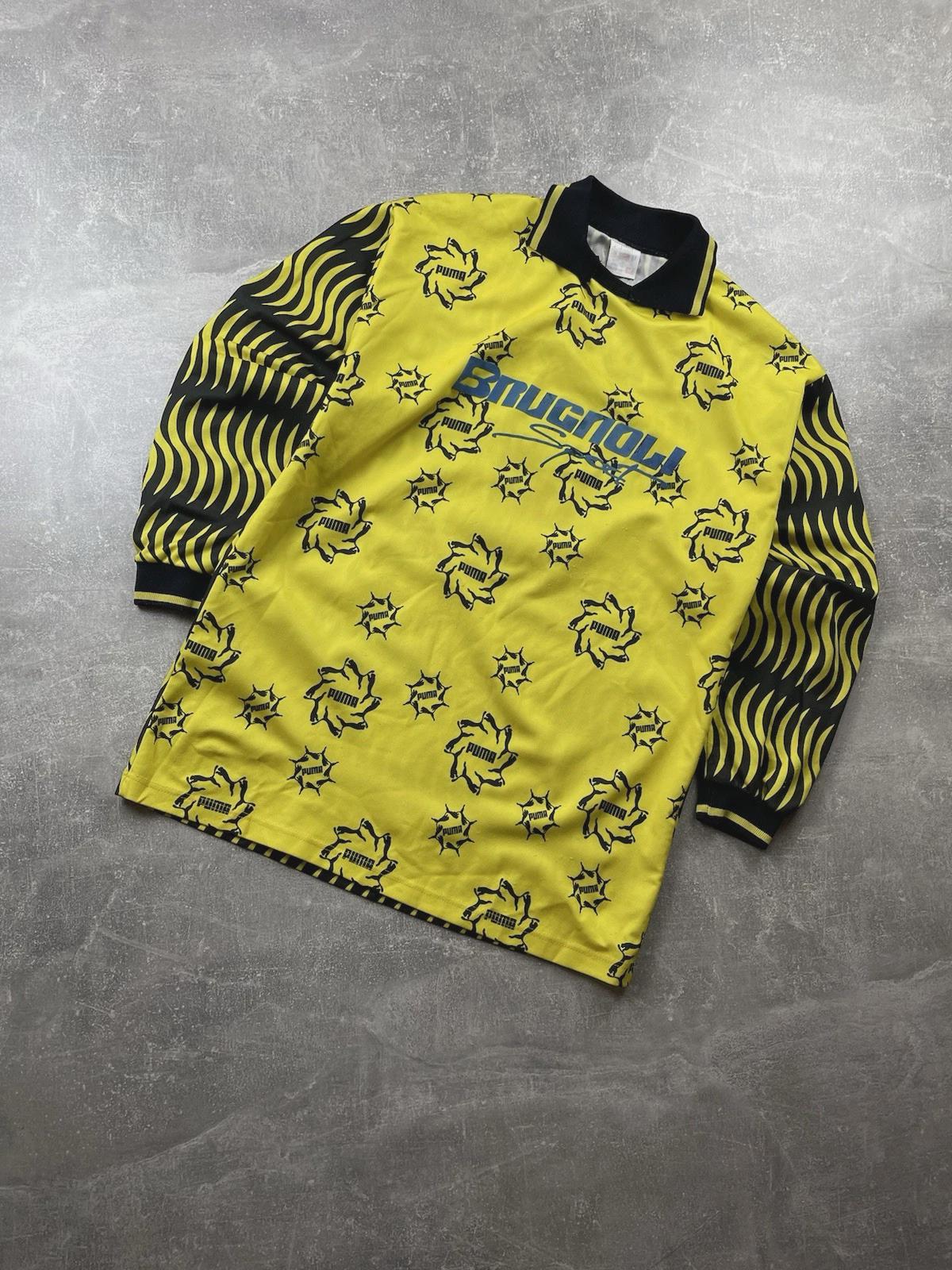 Short Vintage Borussia Dortmund 80s - Blanc, Taille L, Maillot Entrainement Homme
