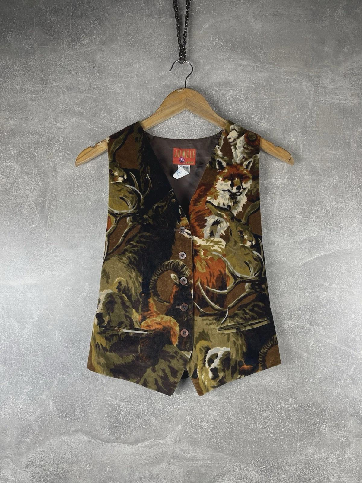 Kenzo Jungle Vest - Etsy