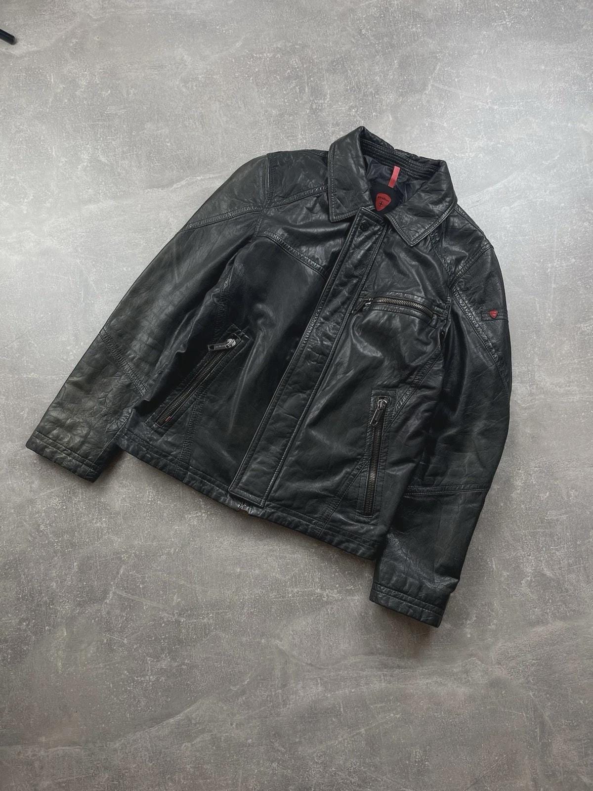 2000s Biker Jacket - Etsy