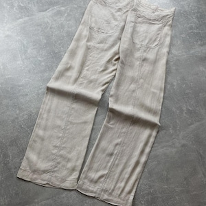 Armani Linen Pants - Etsy