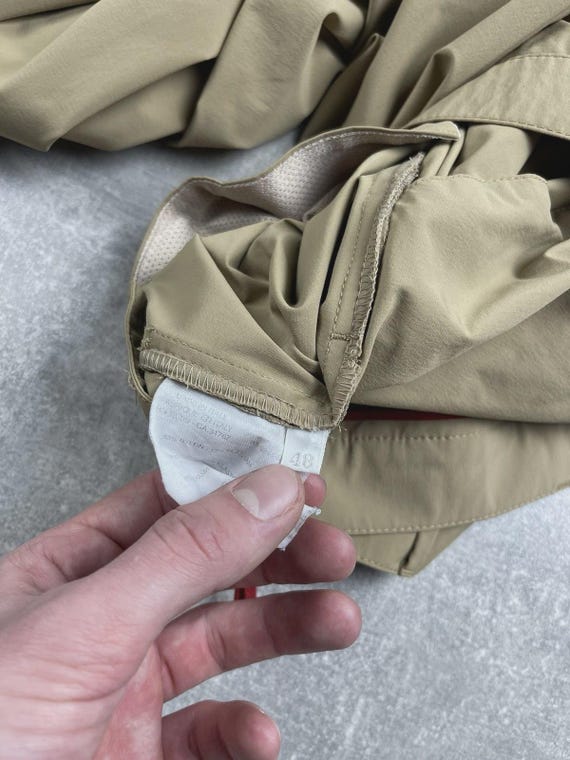 メンズ 176 PRADA SPORT Zip-Hem Pants Greige 48