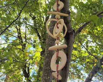 Ceramic Tree Talisman, one of a kind, made with love
